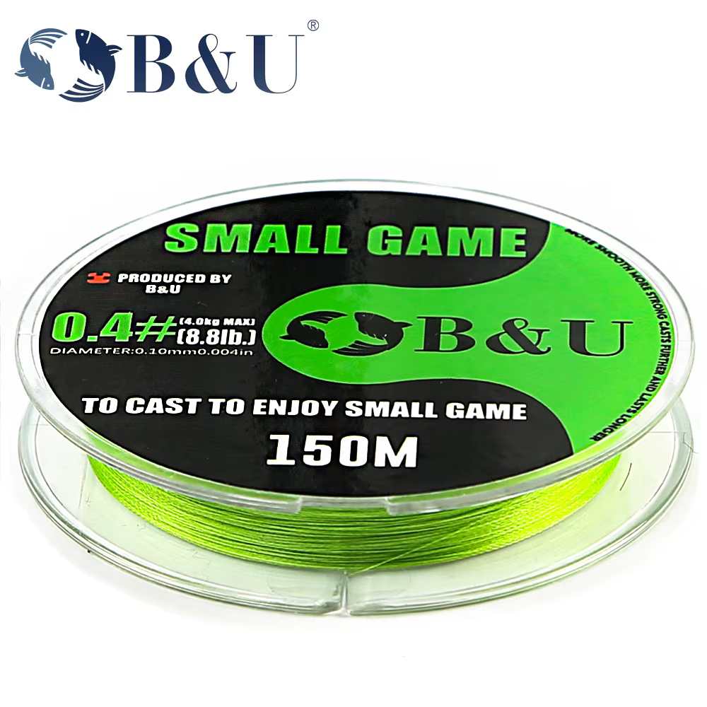 B & U Sedal trenzado 4 hebras – Long Cast agua salada - imagen 2