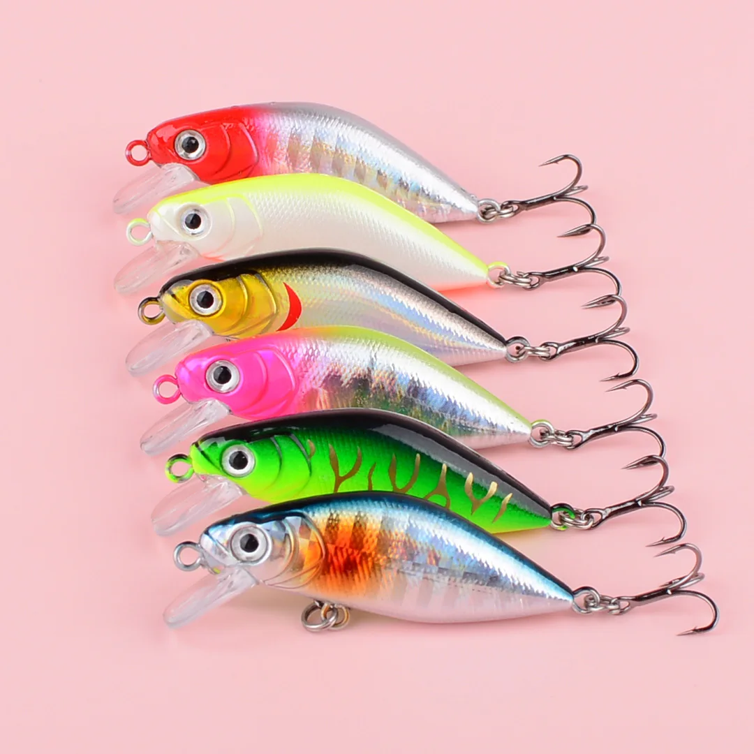 Jerkbait minnow hundible para lubina y trucha, swimbait - imagen 5