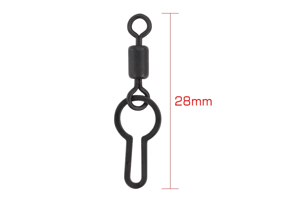 Clips giratorios de malla para pesca de carpa - conjunto