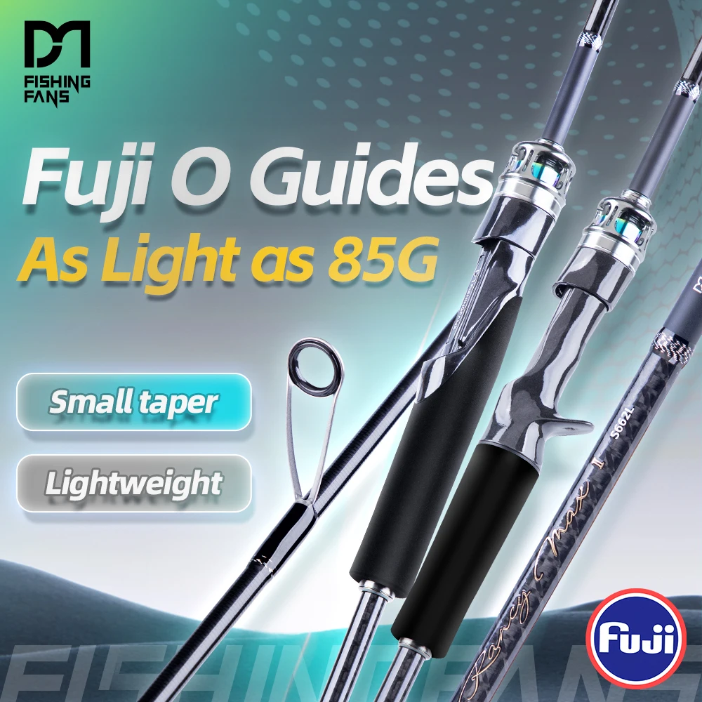 FISHINGFANS RANCY MAX Caña spinning super ligera con anillas Fuji - imagen 5