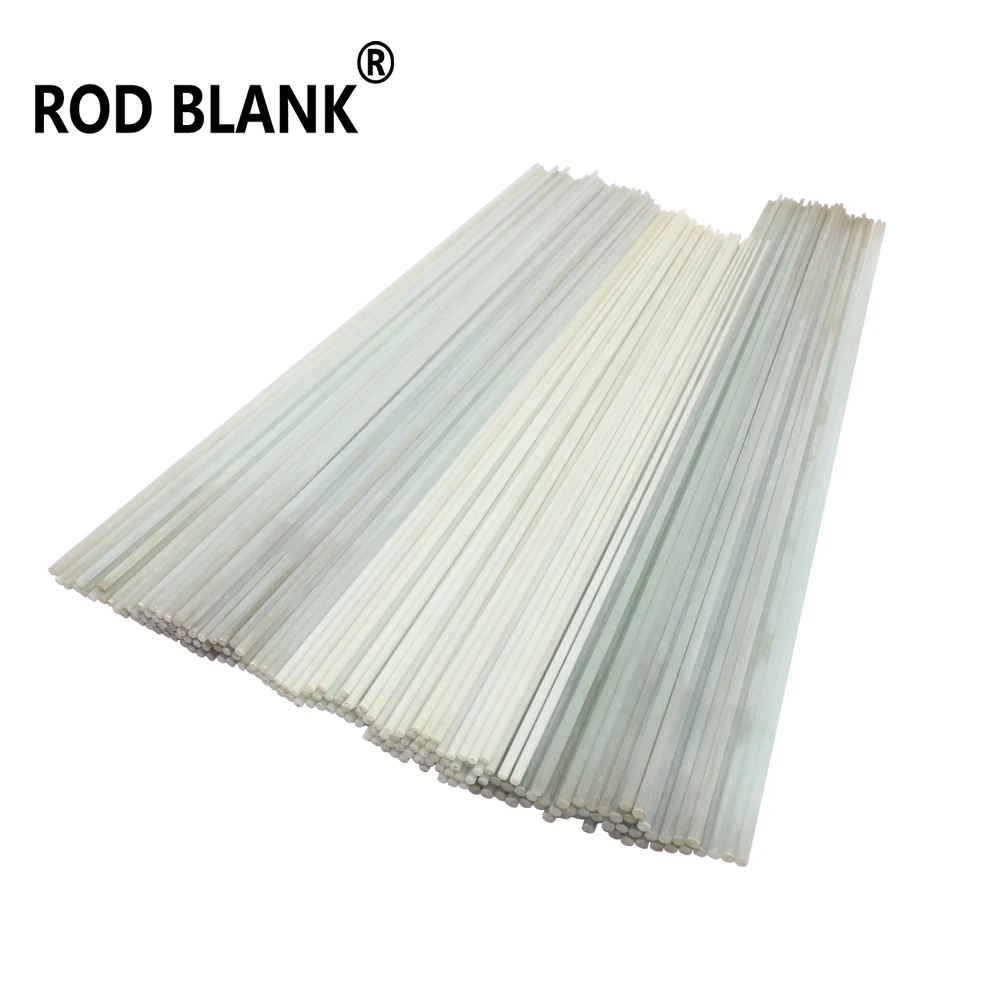 Varillas en blanco de fibra de vidrio sólida para pesca