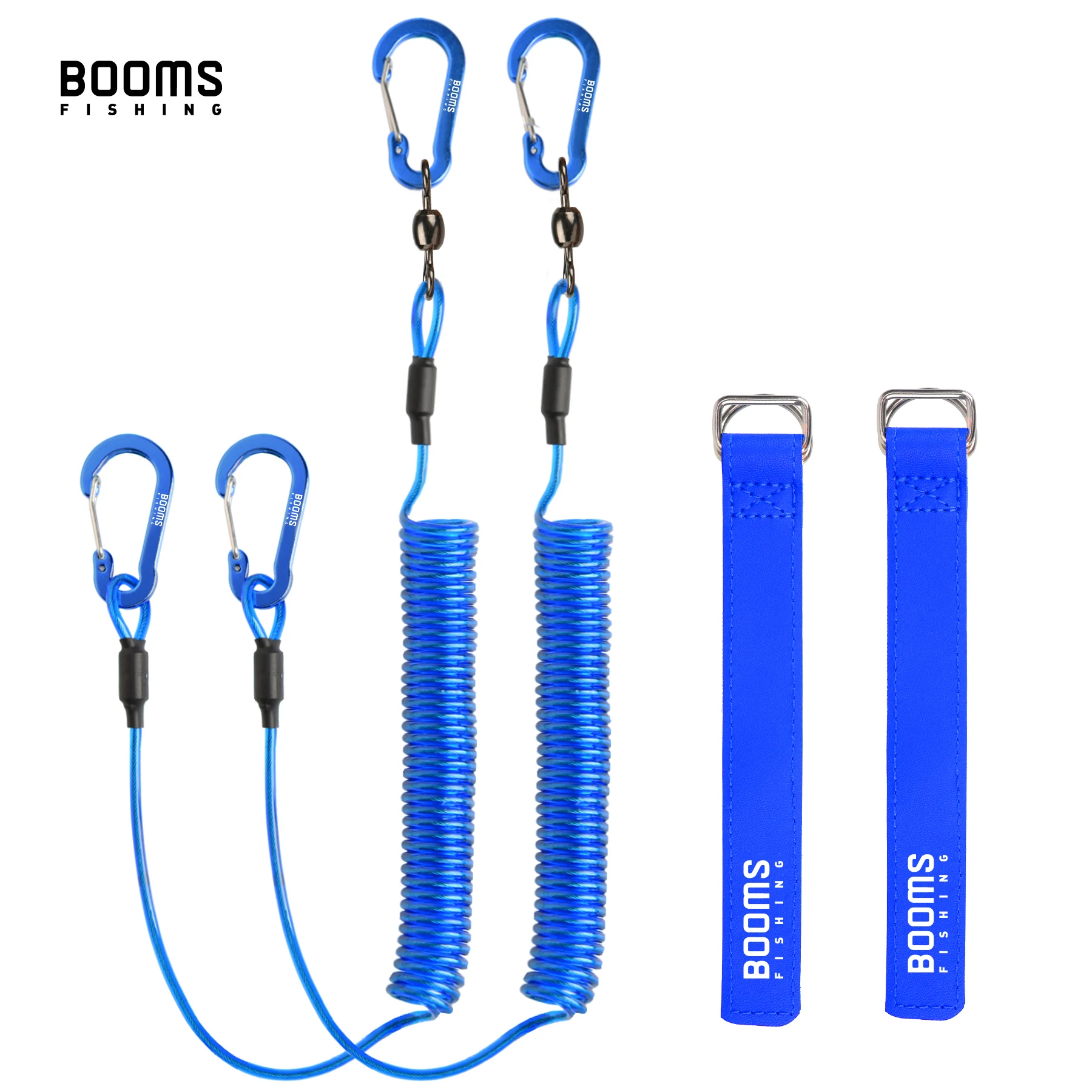 Set de 4 correas Booms Fishing T02RB1
