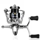 Carrete Shallow Spool doble manivela, lanzado largo para señuelos y roca