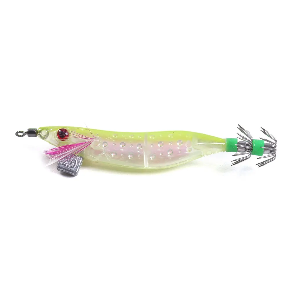 Señuelos luminosos para calamar y pulpo – señuelo duro camarón