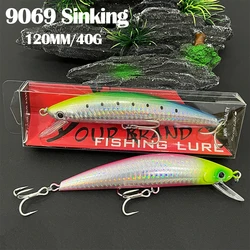 Señuelo Wobbler minnow hundimiento rápido – largo alcance lubina