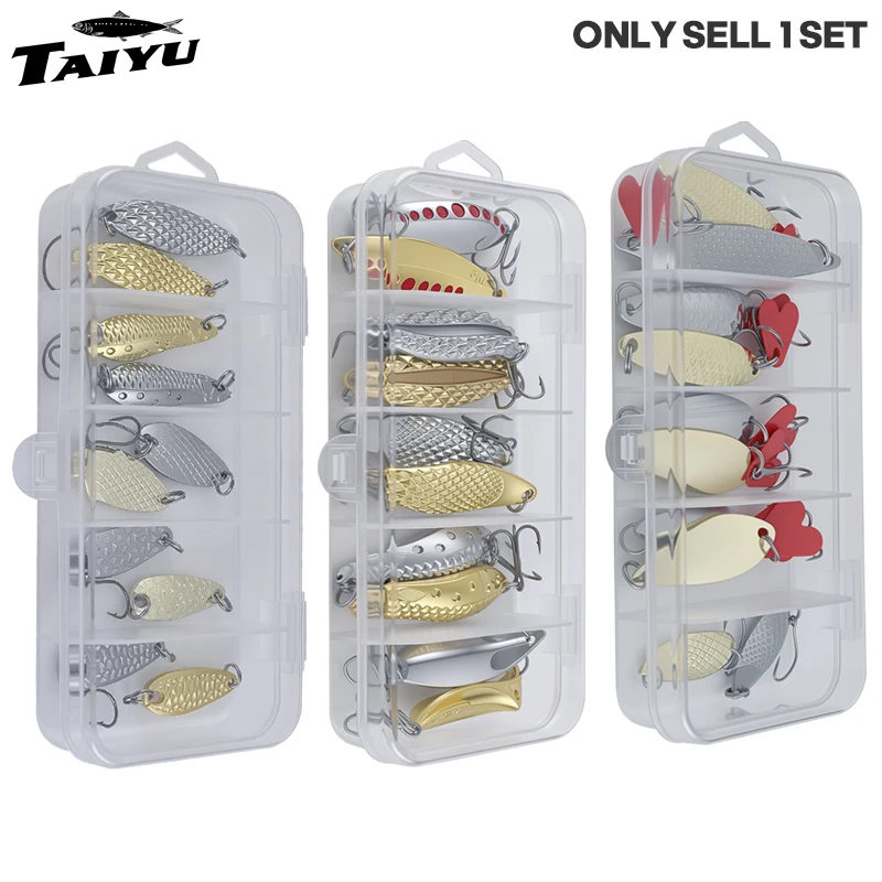 TAIYU Señuelo Jig Spoon de lanzamiento largo para lubina y trucha - imagen 2