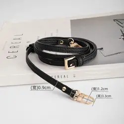 Longchamp Correa de cuero genuino bandolera sin perforaciones