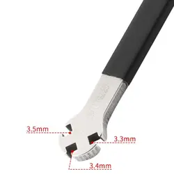 Llave para radios de bici de acero inoxidable multifunción con funda