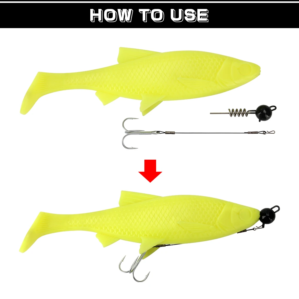 Stinger Spinpole – Conector helicoidal para anzuelo triple - imagen 5