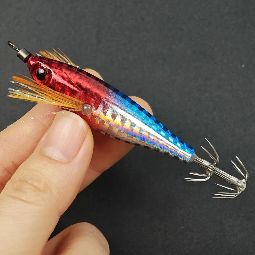 Señuelos luminosos de calamar para pesca en agua salada - imagen 4