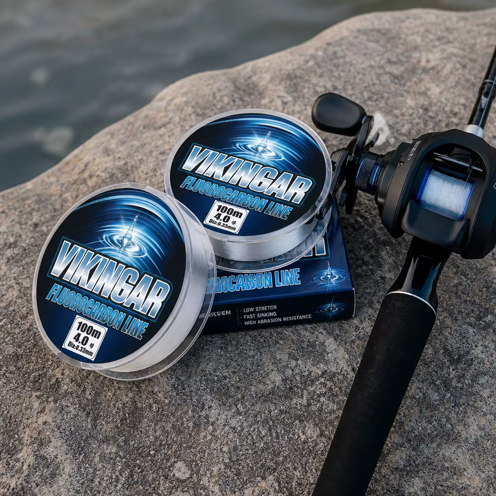 Bobina Thornsline fluorocarbono transparente