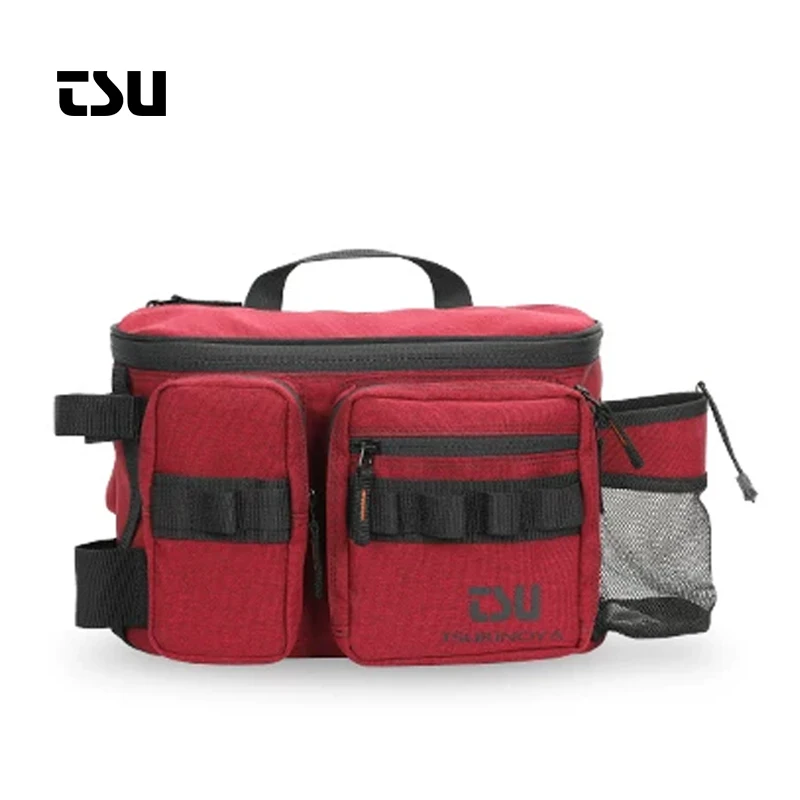 TSURINOYA RX1911 Bolsa de Pesca Impermeable de Cintura Roja - imagen 5
