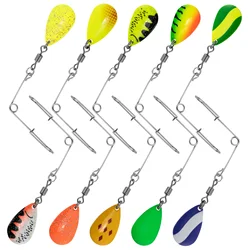 Buzzbait Colorado con arnés Walleye - Para lubina, trucha y crappie
