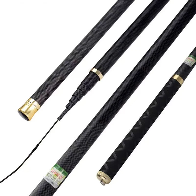 Caña telescópica fibra de carbono ligera y resistente para embalses - imagen 5