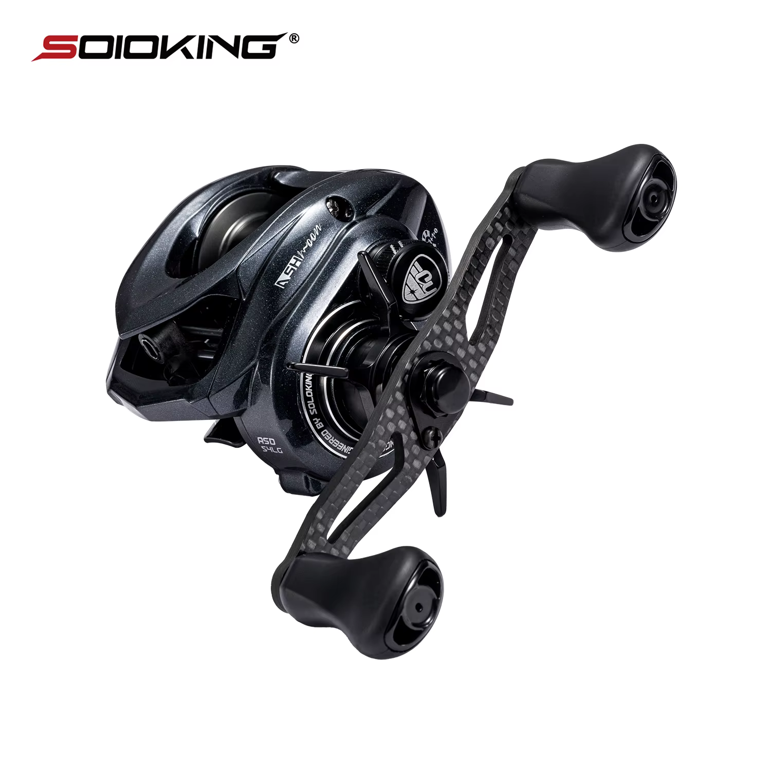 Carrete BFS SOLOKING ASHMOON – Ultraligero de aleación para spinning - imagen 2