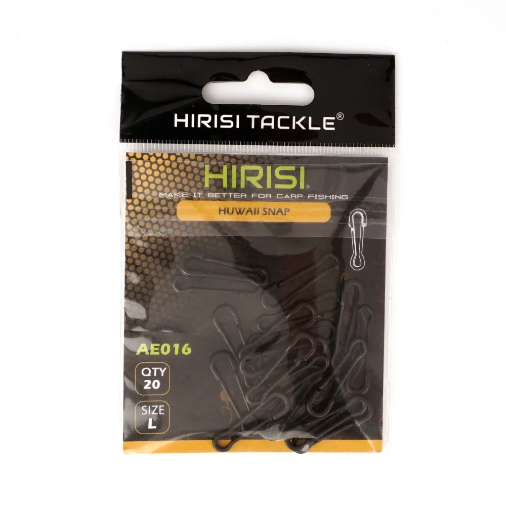 Hirisi Conectores rápidos inox para montaje de pesca carpa y fondo - imagen 5