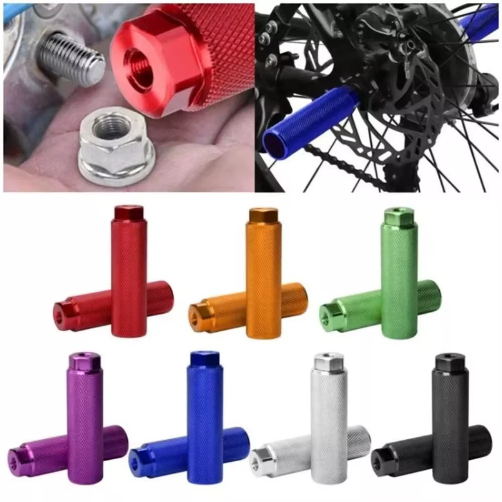 Clavijas antideslizantes para bicicleta – Reposapiés ultraligeros resistentes - imagen 3