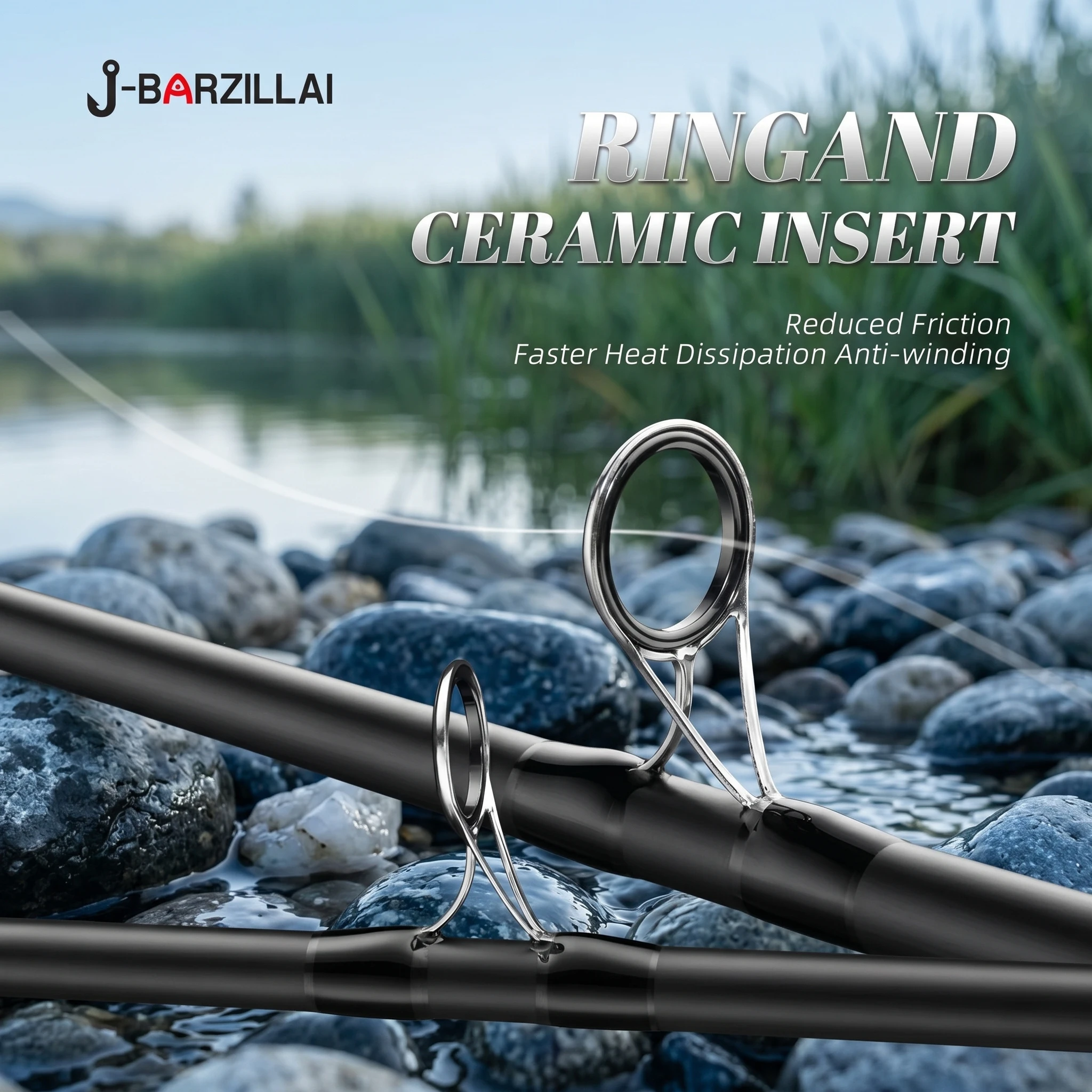 Caña surfcasting carbono ultraligera de alta sensibilidad - imagen 2