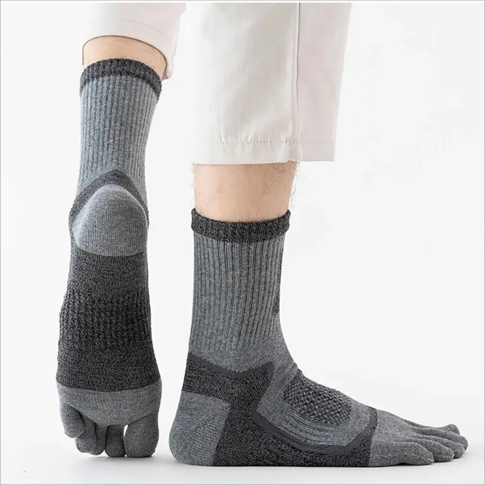 Calcetines en tonos gris y azul