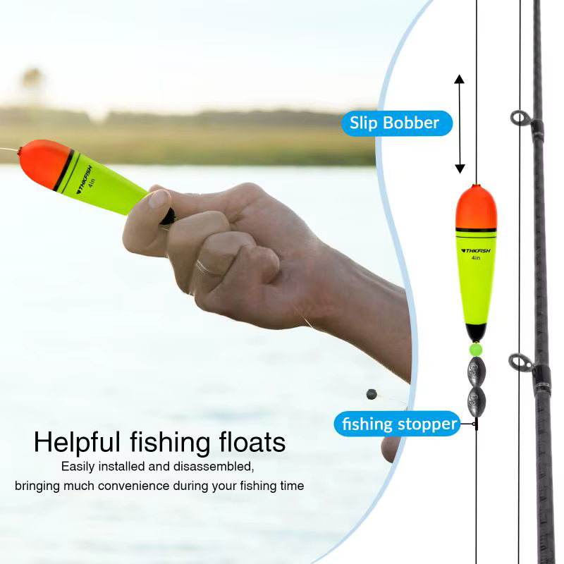 Flotadores THKFISH de EVA para pesca – Elásticos antideslizantes - imagen 2