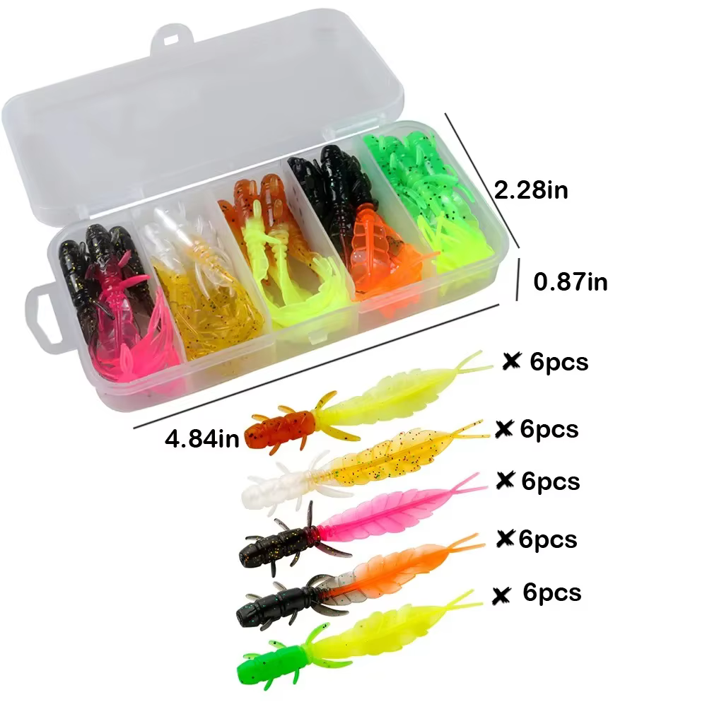 Swimbait Blister 75mm – Cebo artificial de vinilo para trucha