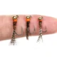 Vtwins Jig Euro Jig Head Perdigón ninfas para trucha y grayling - imagen 3