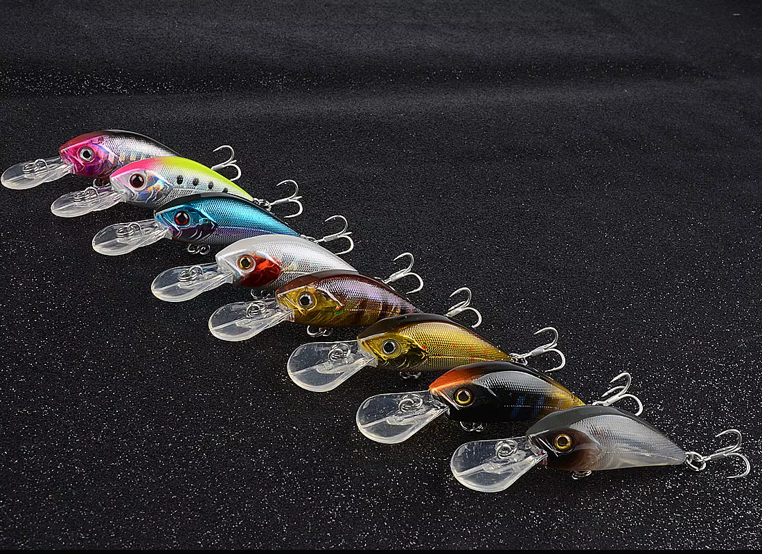 Swimbait Minnow realista 5,8cm con ojos 3D - 4g - imagen 4