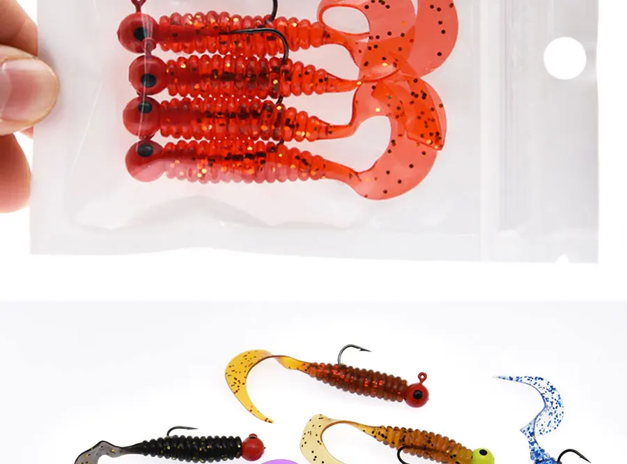 Accesorio de pesca en mano