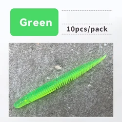Señuelo blando Hailuo 8,5 cm - Gusano para lubina cola recta