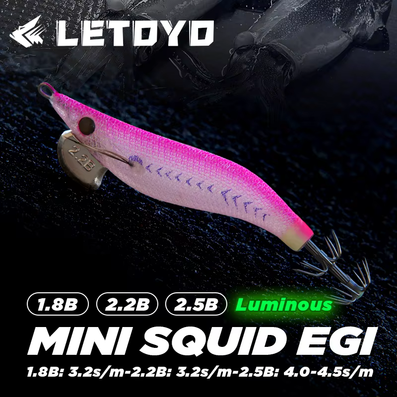 LETOYO EGI-SUTTE-BATIC Señuelo luminoso de calamar EGING