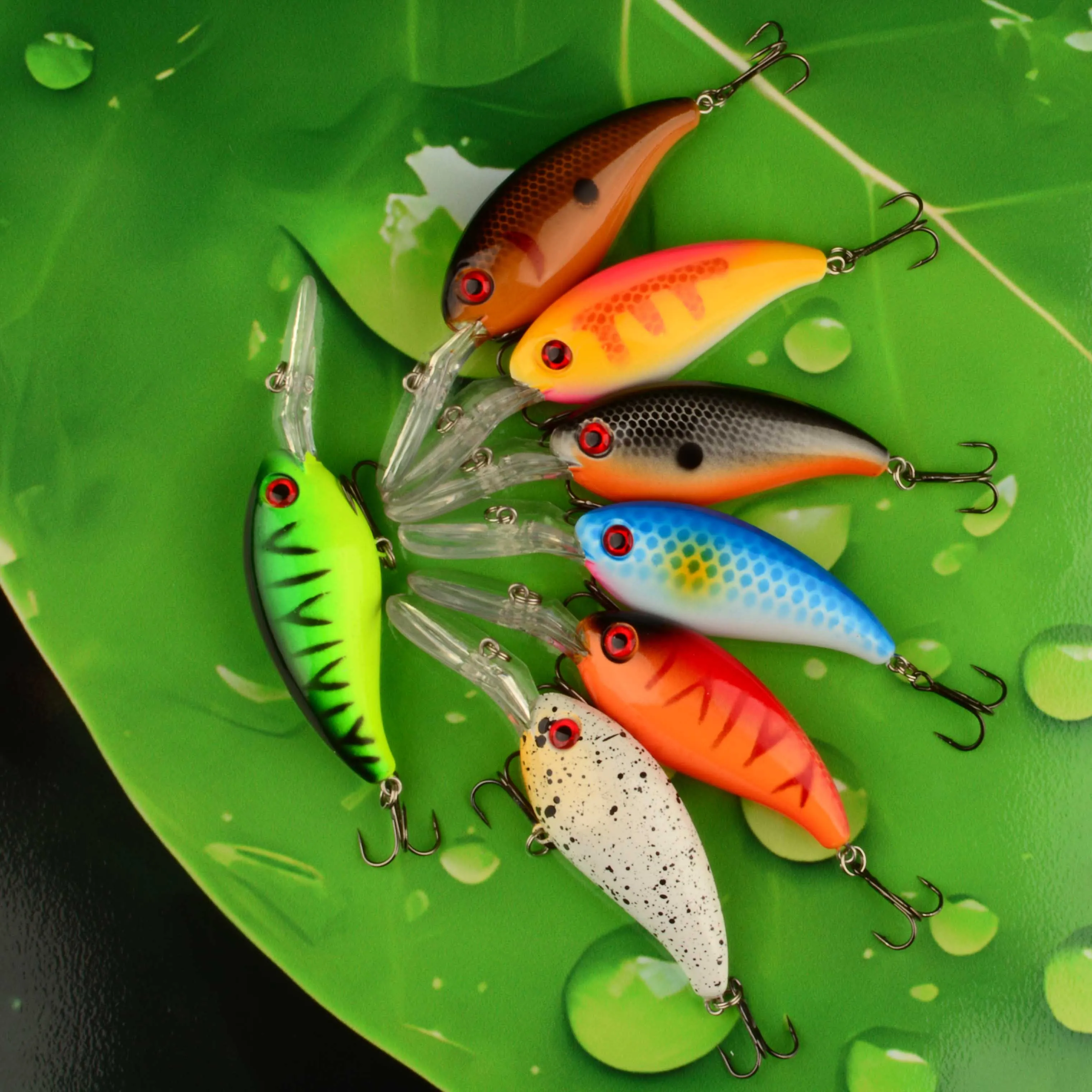 Señuelo Jerkbait flotante Minnow lengua larga para lubina y lucio