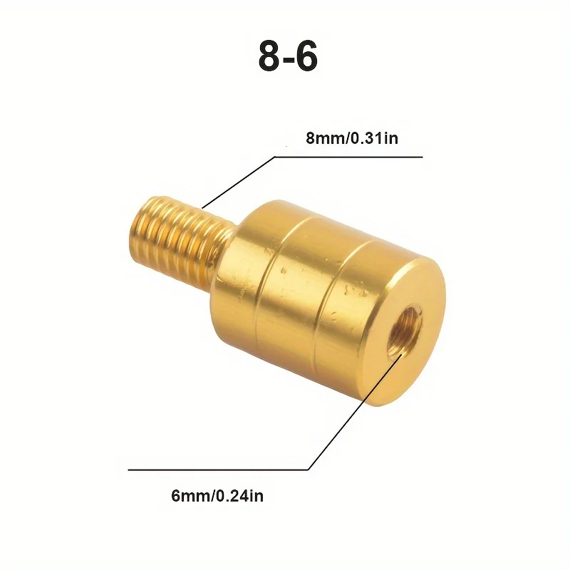 Conector de vaina para red de pesca con adaptador de tornillo - imagen 4