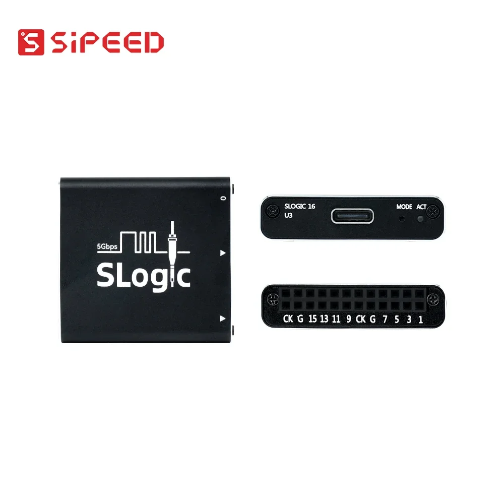 Sipeed SLogic16U3 analizador lógico USB 3 muestreo 800M 5Gbps - imagen 4
