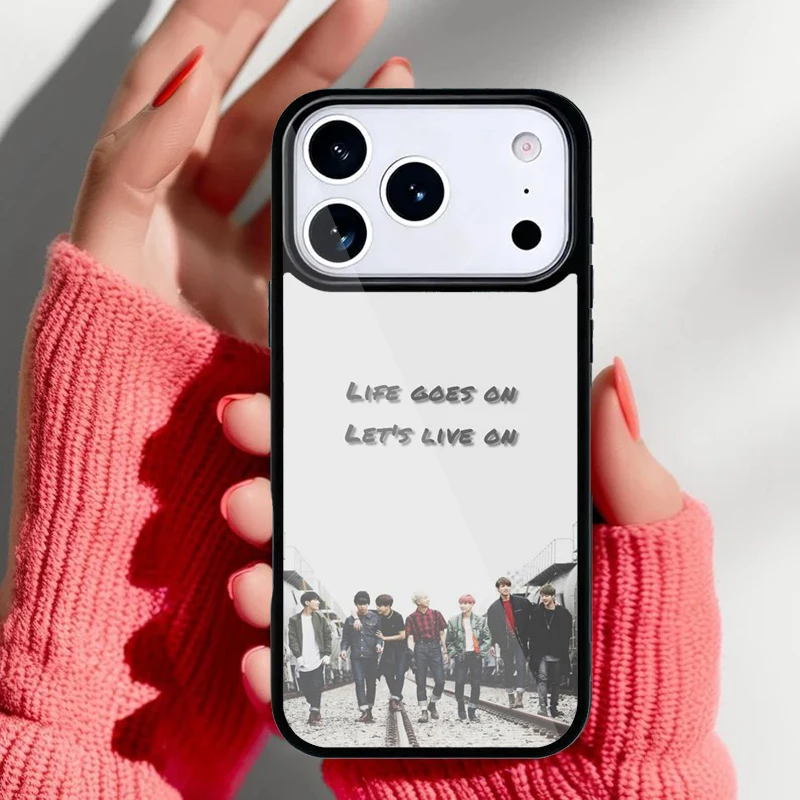 Funda Life Goes On para iPhone, carcasa trasera