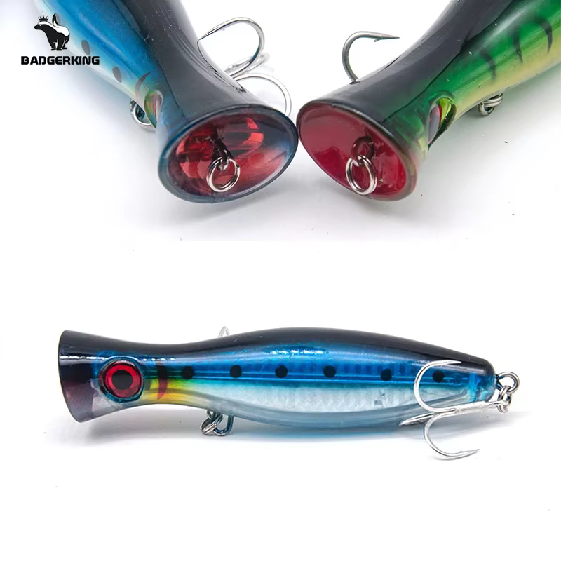 Señuelo Popper 12 cm 43 g - Cebo duro de superficie para mar - imagen 2