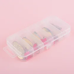 Señuelos cuchara giratoria metálicos dorado y plateado con caja
