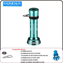 Soporte de carrete Gomexus R4EM con protección para giratorio