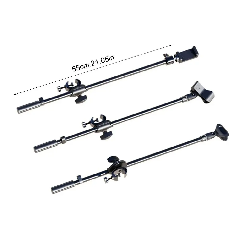 Soporte de micrófono giratorio de 55cm con barra transversal