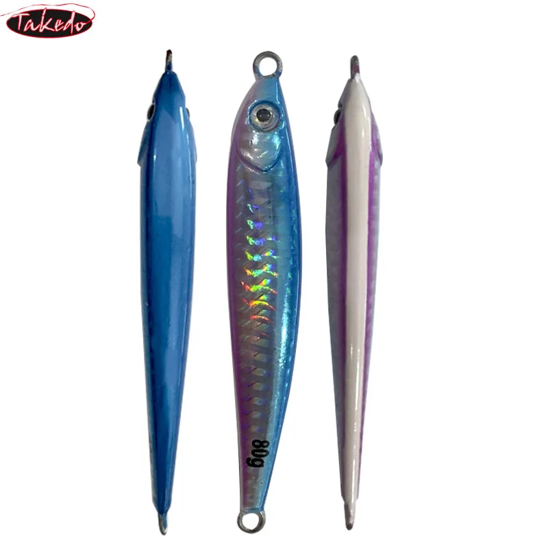 TAKEDO lápiz luminoso de hundimiento para jigging con acción - imagen 5