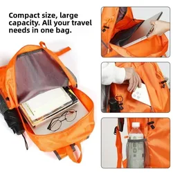 Bolsa Deportiva Plegable Impermeable Ultraligera con Porta Botella