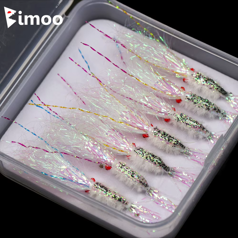 Bimoo Camarón de Agua Salada con Ojos – Señuelo para Lubina