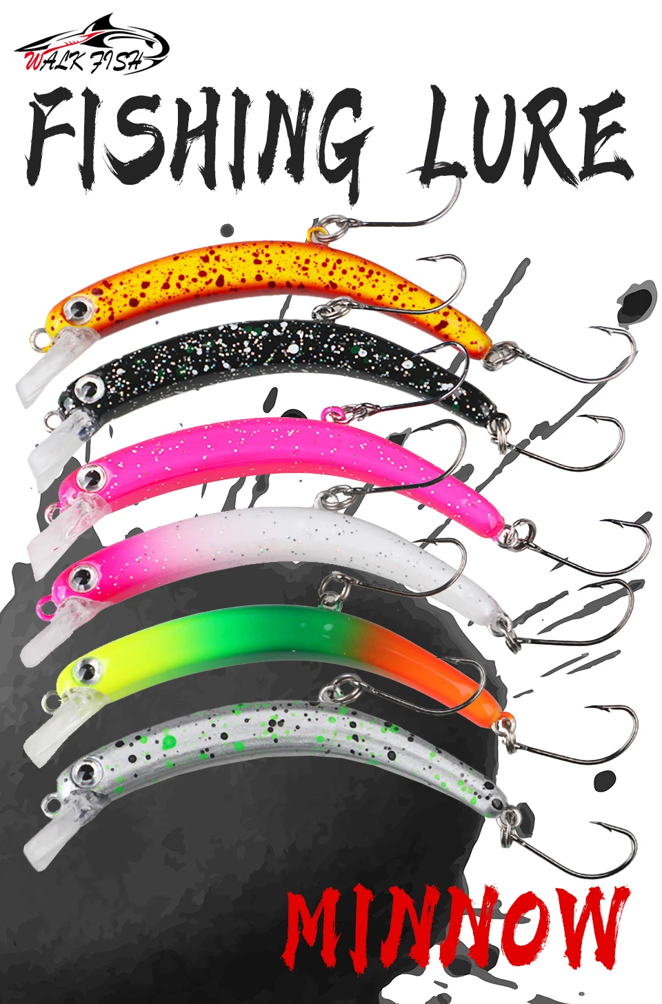Minnow de hundimiento 6.5 cm y 3.5 g