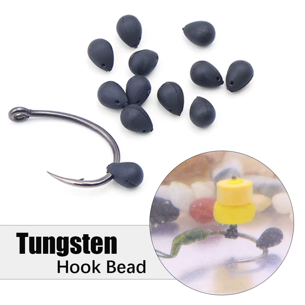 Cuentas de tungsteno 0,42g para aparejo Ronnie – Pesca de carpa - imagen 2