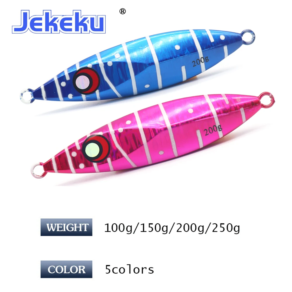 JEKEKU señuelo de lubina de metal para jigging lento - imagen 2