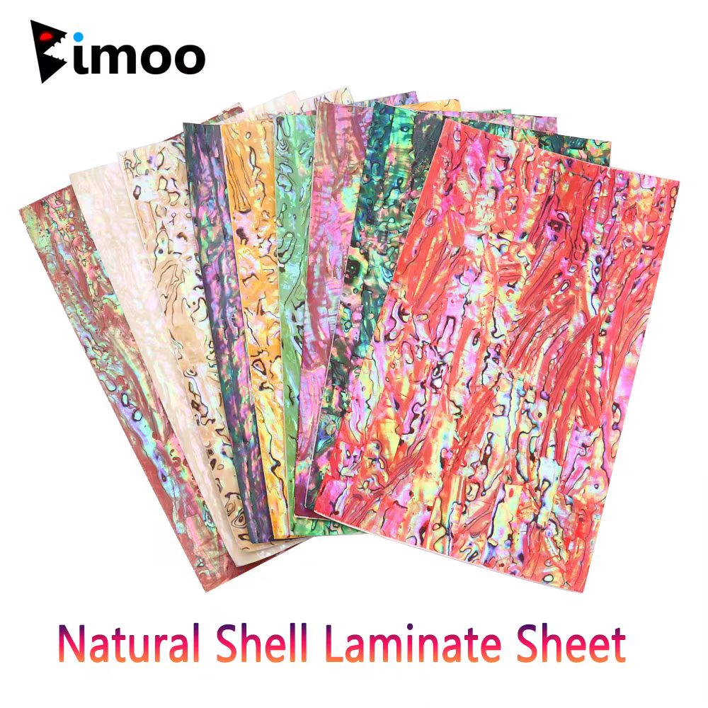 Bimoo Señuelo Abulón Natural Lámina Pesca Adhesivo Decoración