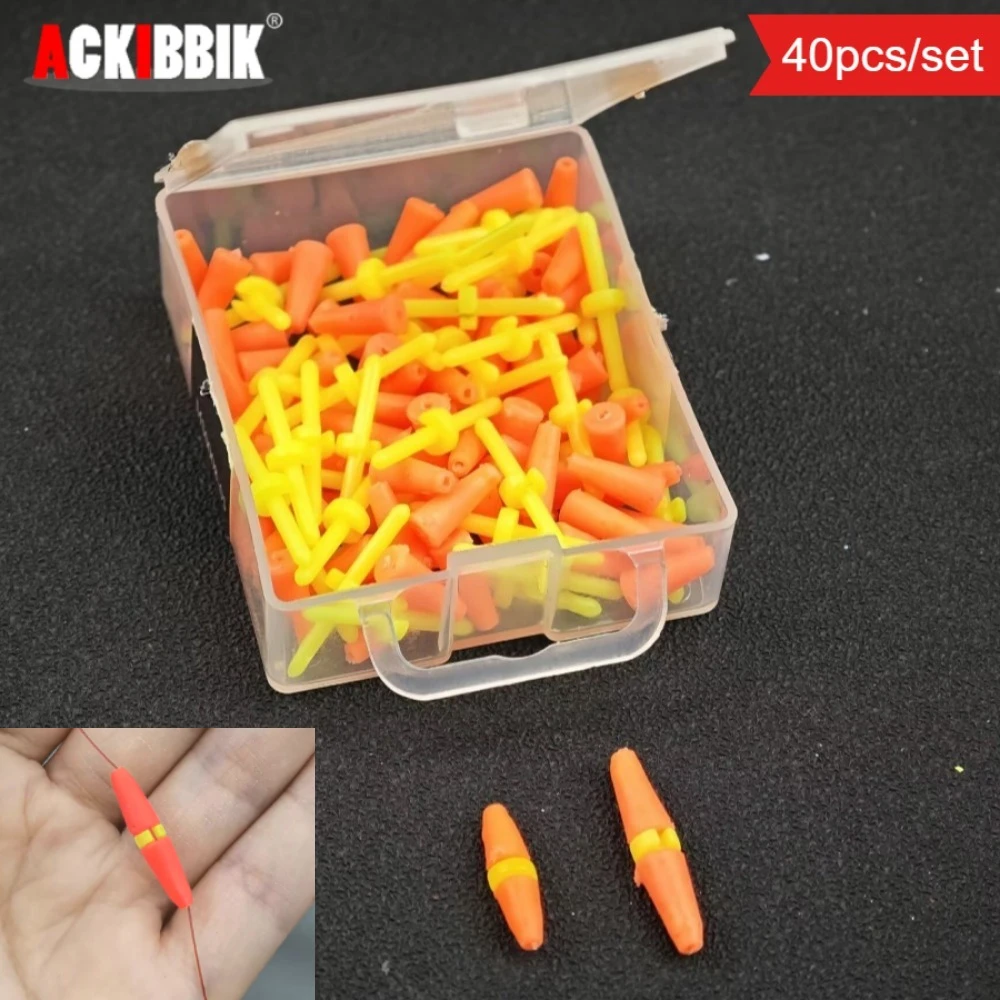 Ackibbik Tapones flotantes Bobber de varilla para flotadores - imagen 3
