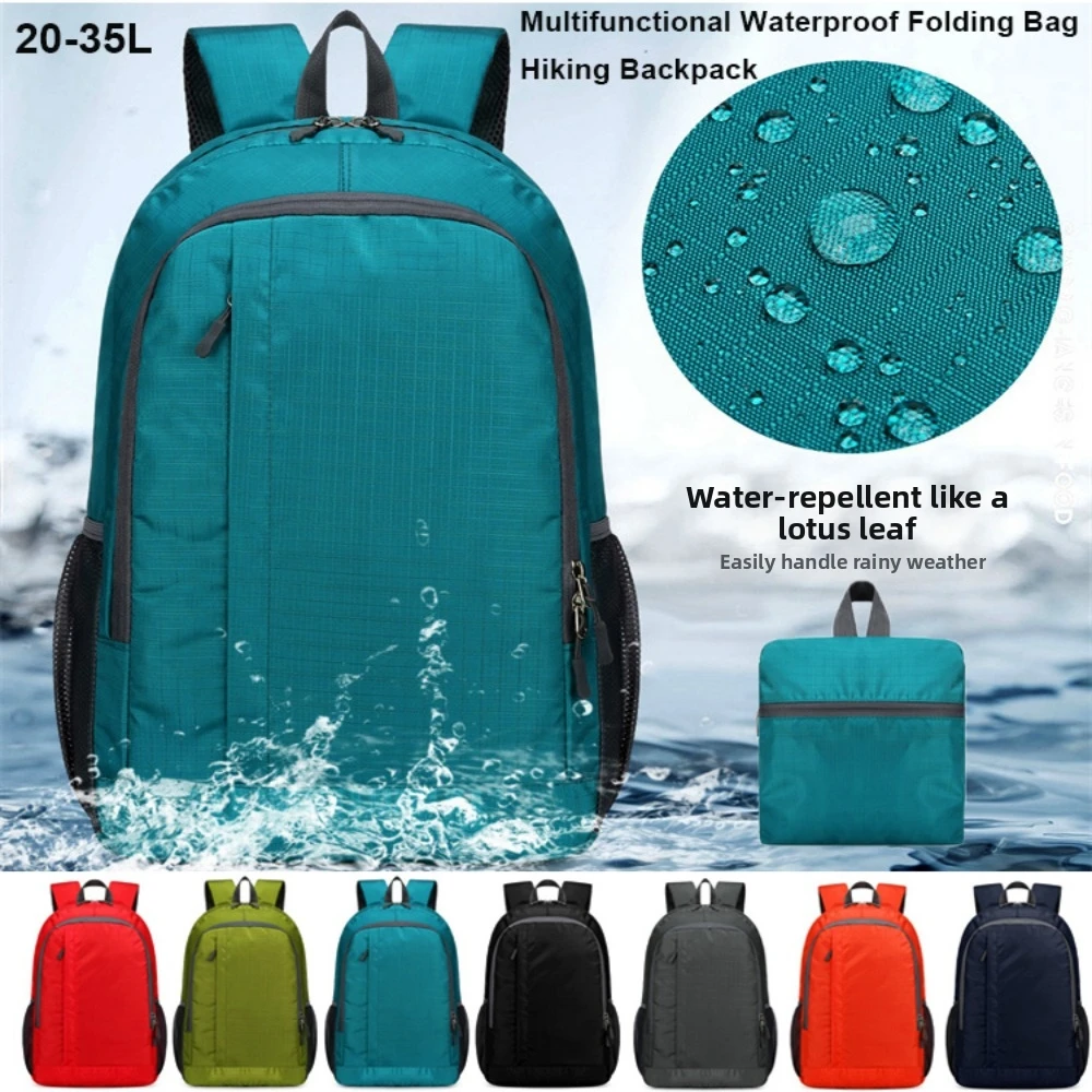 Mochila plegable impermeable ligera para senderismo y viaje - imagen 4