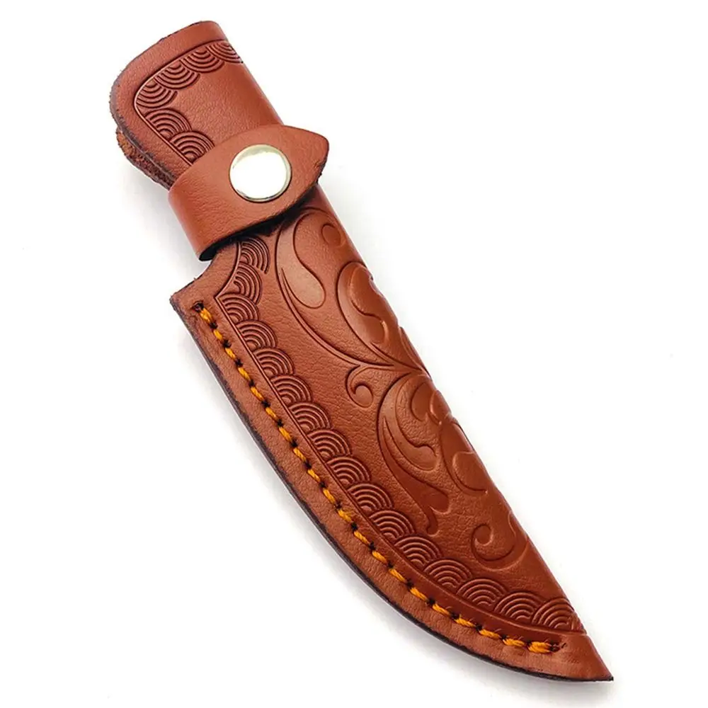 Funda de cuero con soporte para cinturón – cuchillo y linterna - imagen 5