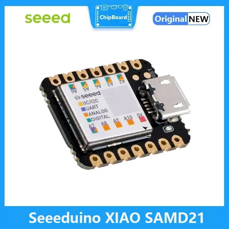 Seeeduino XIAO SAMD21 interfaz SPI I2C para Arduino IDE Tipo C - imagen 5