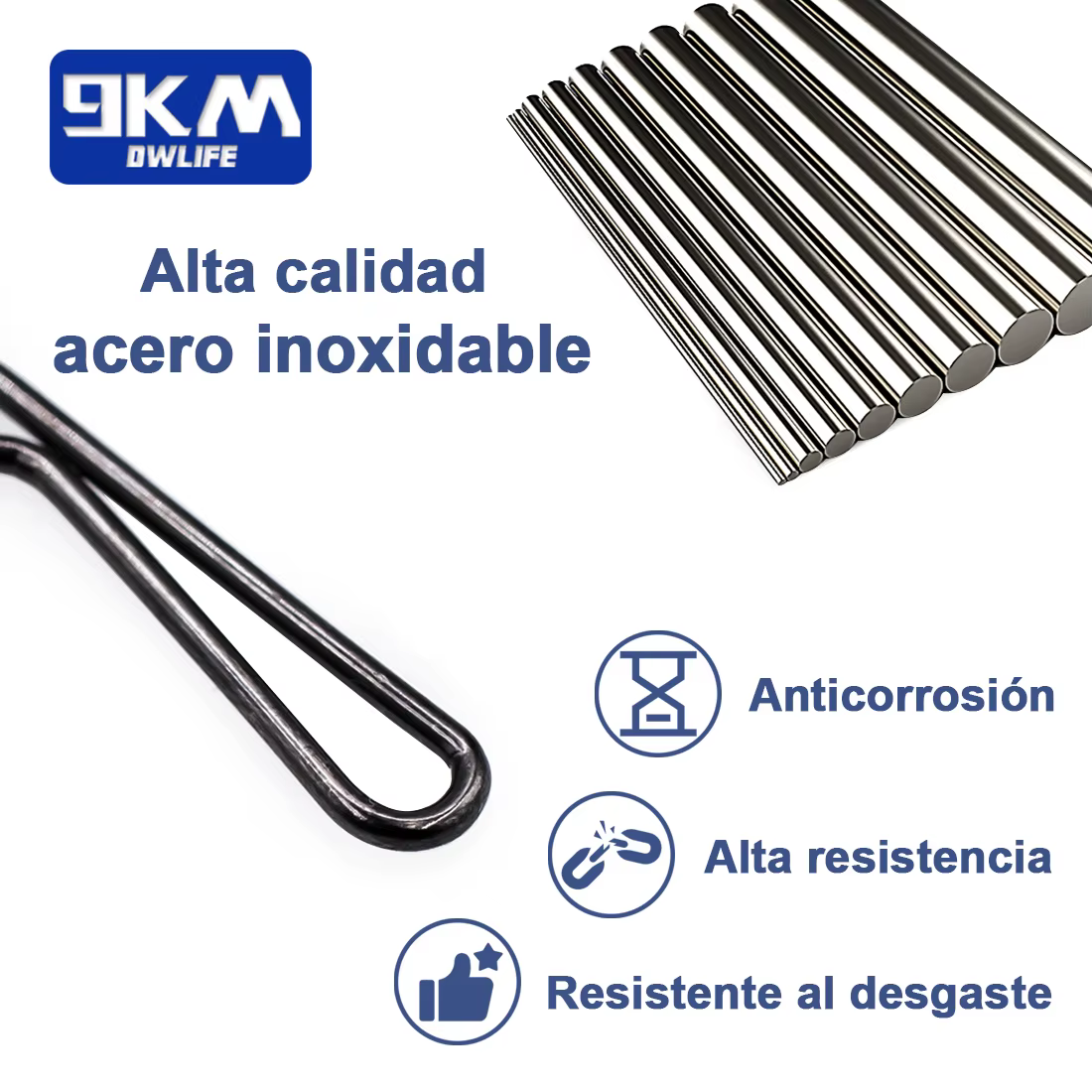 Clips para Crankbait Acero Inoxidable – Pesca agua salada - imagen 4